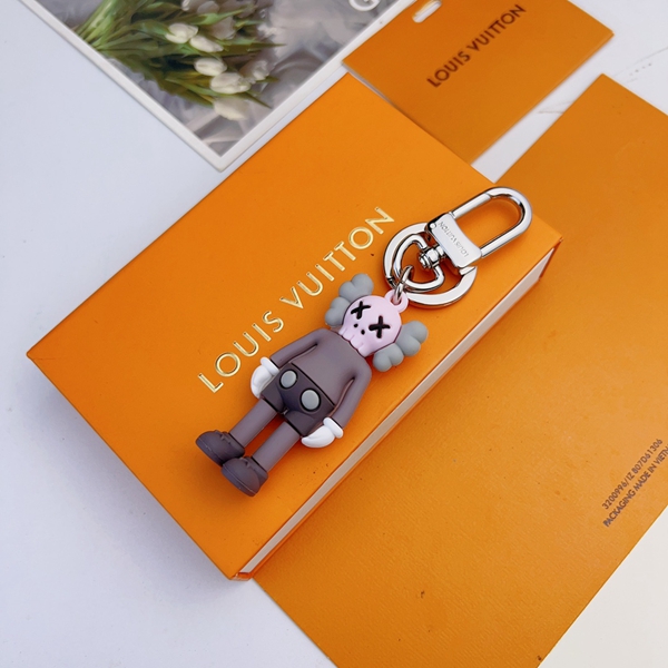 ブランドキーホルダー側面デザイン